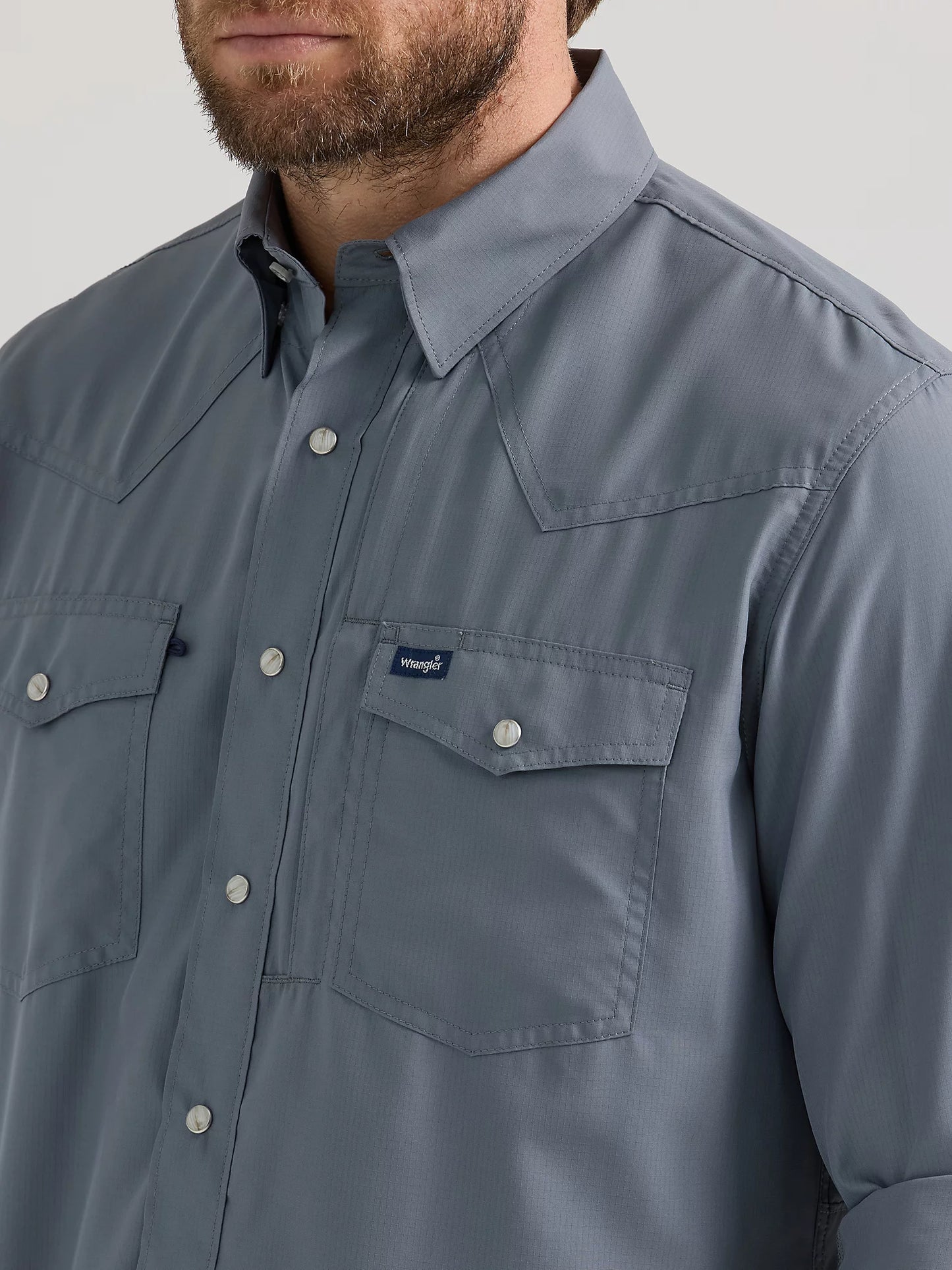 Wrangler Performance Snap Flint Grey