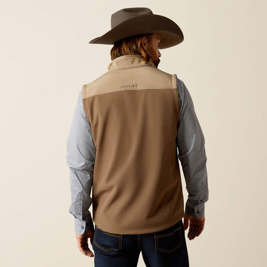 Ariat Wyatt Brown Brindle Softshell Vest