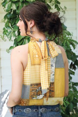 Cruel Yellow Holter Top