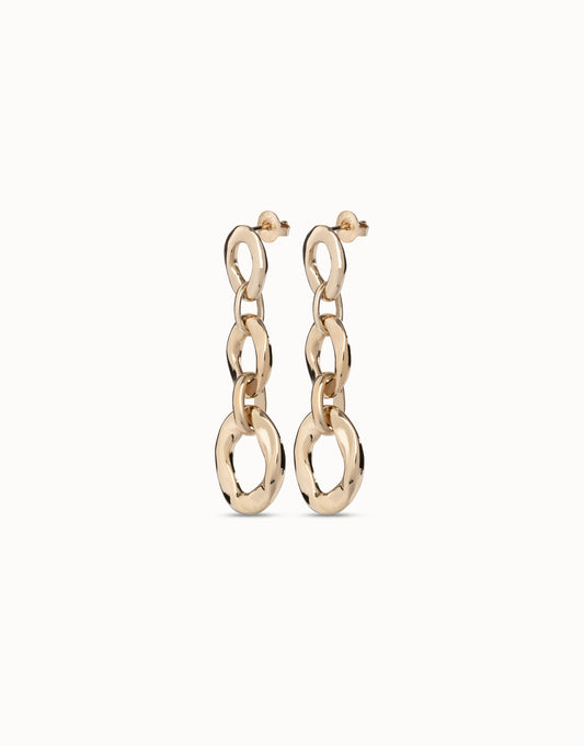 Unode50 Gold Yolo Earrings