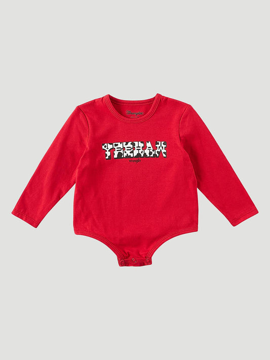 Wrangler Yeehaw Longsleeve Onesie