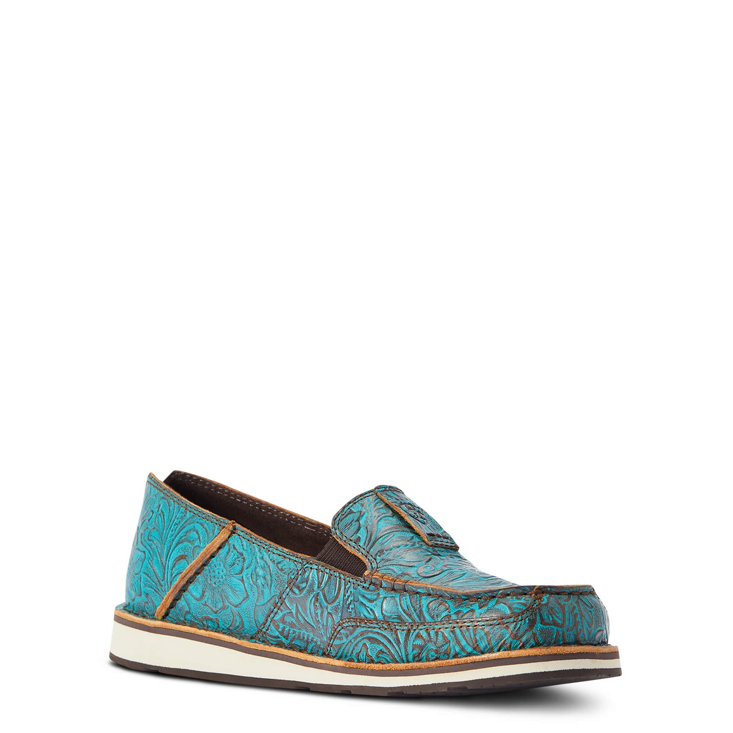 Ariat Turquoise Floral Emboss Cruiser