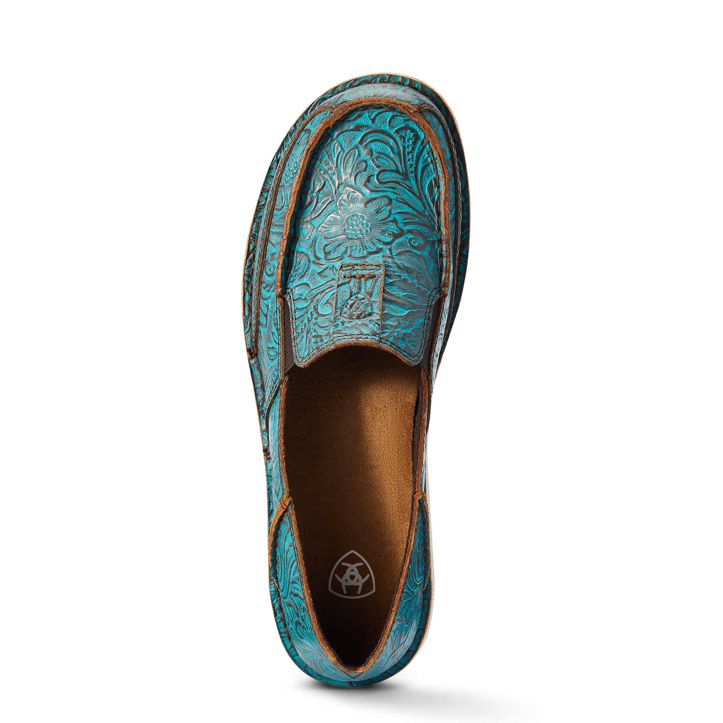 Ariat Turquoise Floral Emboss Cruiser