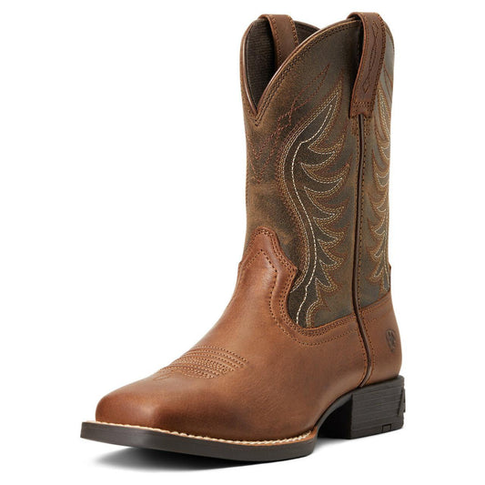 Ariat Sorrel Crunch Army Green Youth Boot