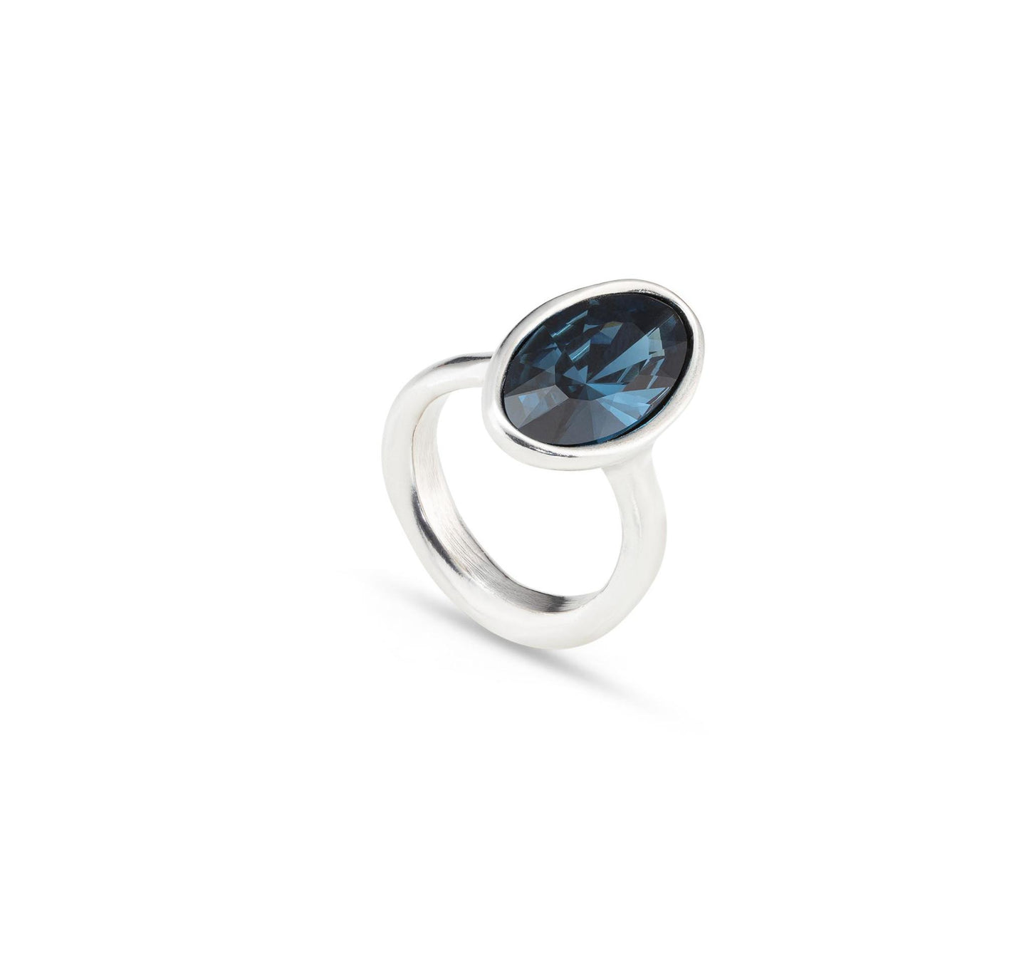 Unode50 The Queen Silver Dark Blue Stone