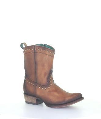 Corral Honey Zipper & Stud Ankle Boot - Petticoat Junction