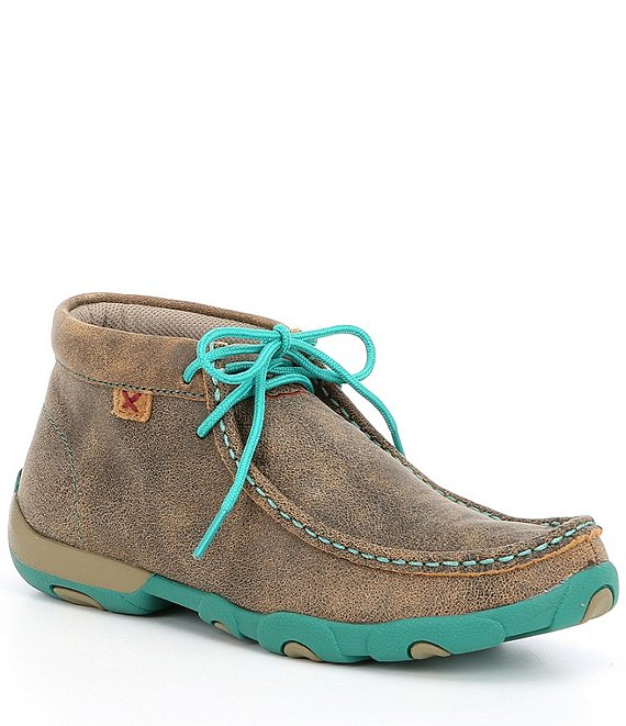 Twisted X Turquoise Chukka Moc - Petticoat Junction